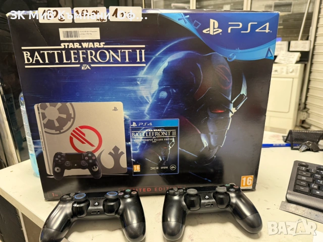 Playstation 4 1TB Star Wars Battlefront II, снимка 2 - PlayStation конзоли - 54199811