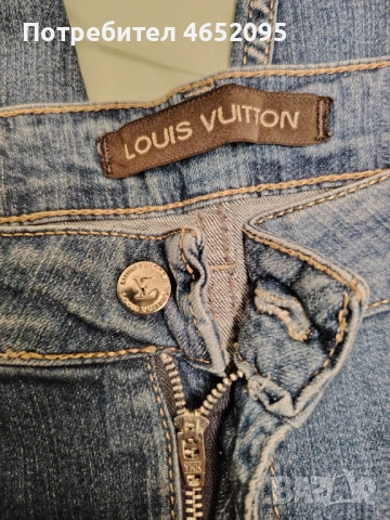 Нови Къси Дамски дънки 3/4-ти Louis vuitton, снимка 7 - Дънки - 53882772