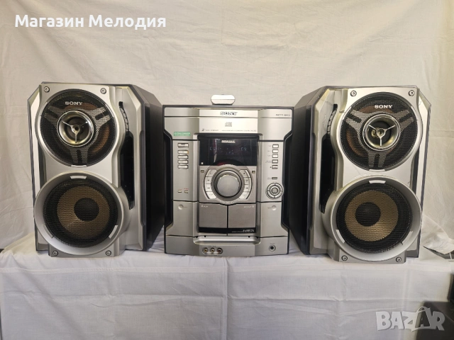 Аудиосистема Sony MHC-RG330 – AUX, CD и Радио (Отличен звук), снимка 2 - Аудиосистеми - 48055329