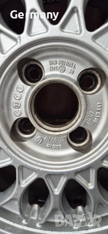 BBS оригинални джанти за vw golf polo bmw e30 4x100 15цола, снимка 9 - Гуми и джанти - 53904121