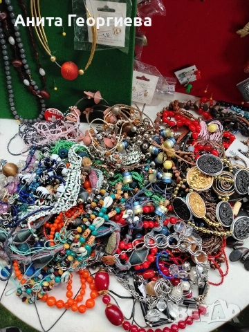 Гердани обеци пръстени брошки Лот, снимка 11 - Колиета, медальони, синджири - 53906399