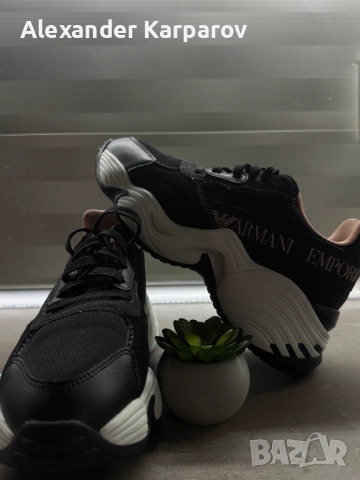Emporio Armani оригинални маратонки – chunky sneakers