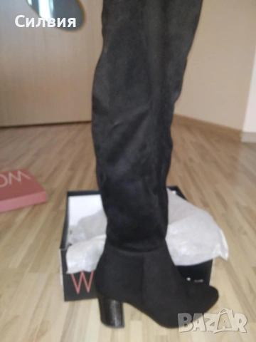 Чизми, снимка 8 - Дамски ботуши - 53666869