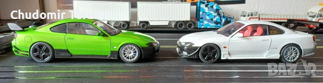 Solido 1:18 Nissan Silvia S15 мащабни модели коли 2бр., снимка 7 - Колекции - 54265603