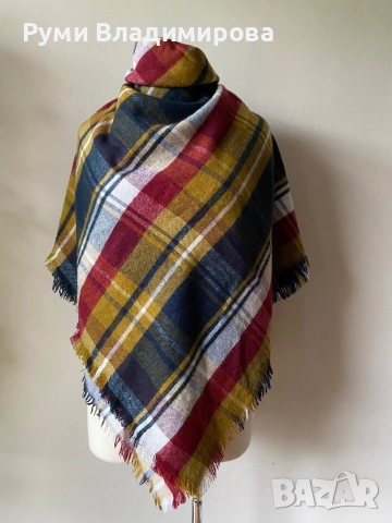 Голям шал/ тип одеало Aigle , снимка 2 - Шалове - 52570448