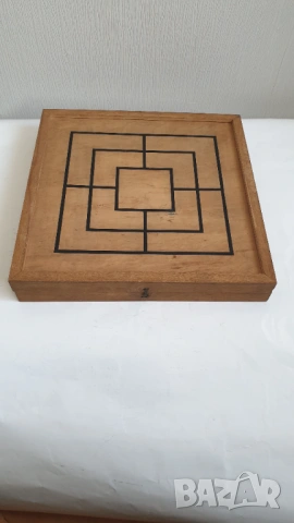 Стар шах,табла и дама, снимка 5 - Антикварни и старинни предмети - 53747271