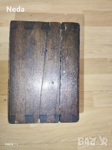 Стара дървена кутия , снимка 5 - Други ценни предмети - 50240147