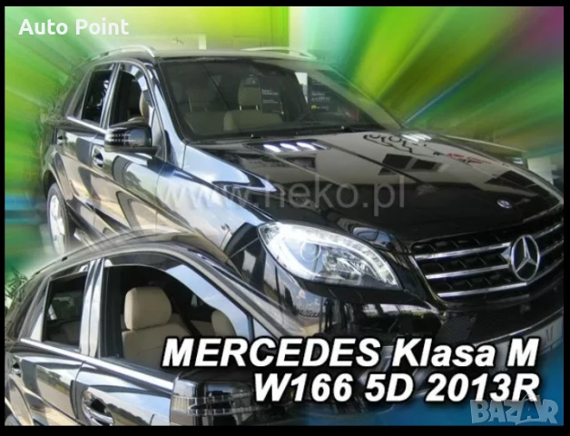 Ветробрани за MERCEDES ML W166 (2011+) / GLE W292 (2016-2019) - 4бр. предни и задни Неко
