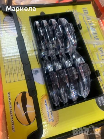 Лупа за глава с LED осветление / С 4 акрилни лещи, снимка 13 - Други стоки за дома - 51202010