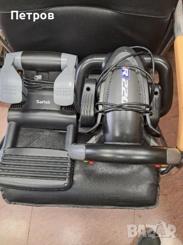 Геймърски Волан и педали SAITEK, снимка 2 - Аксесоари - 51720076