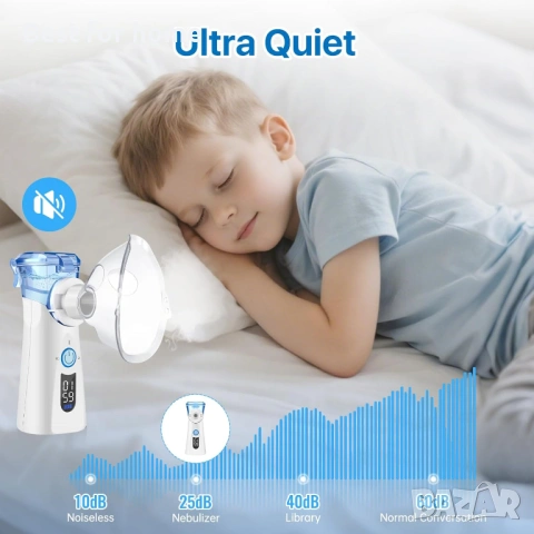 Преносим ултразвуков дифузер VapoZen – Акумулаторен, за ароматерапия и овлажняване, снимка 2 - Други стоки за дома - 53062696