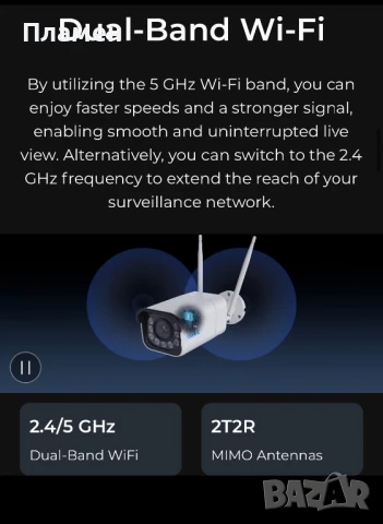 Reolink RLC‑811WA — Smart 8 MP (4K) Wi‑Fi камера с прожектори и 5×, снимка 7 - HD камери - 51146832