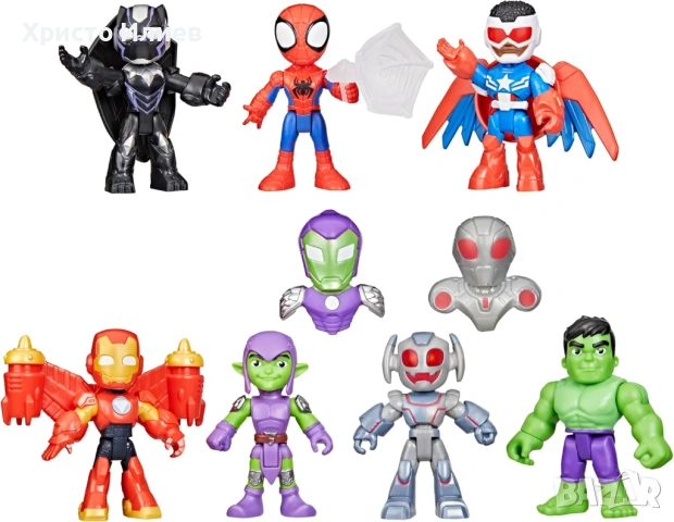 Спайди и неговите невероятни приятели Iron Man непобедимите Marvel 7 броя