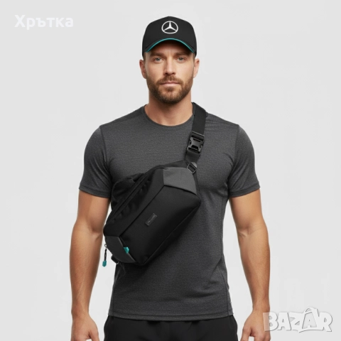 Mercedes-AMG F1 Cross Body Bag - Оригинална мъжка чанта 