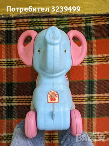 Слон (колело-играчка), снимка 4 - Други - 44943573