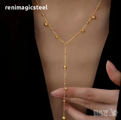 Колие от медицинска стомана , снимка 1