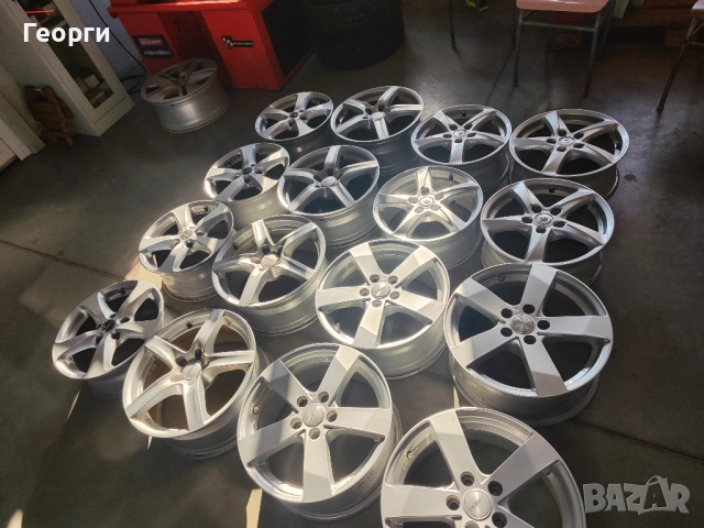 4бр.алуминиева джанта 17цола за Toyota, Nissan,Mazda,Hyundai, снимка 8 - Гуми и джанти - 52934345