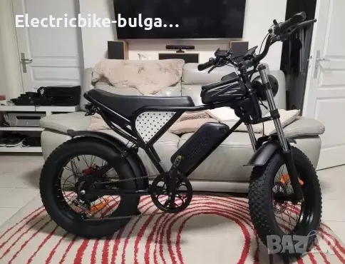 Електрически велосипед FATBIKE 1000W(1KW),Shimano скорости, 1007, снимка 5 - Велосипеди - 47019013