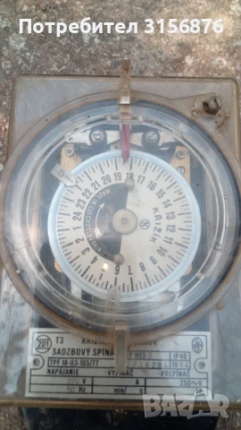 Часовник за електромер Krizik, снимка 2 - Други - 50935860