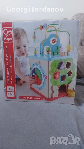 Детски дървен куб, снимка 4 - Образователни игри - 54015084