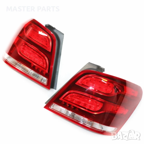 Супер Ярки LED Стопове за Mercedes GLK X204 (08-12) – ФЕЙСЛИФТ ВИЗИЯ, снимка 5 - Части - 52997566