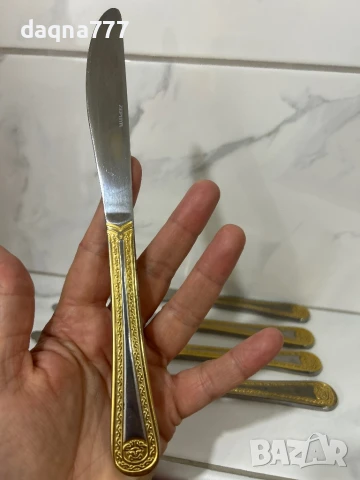 5 луксозни ножа за сервиране, снимка 8 - Прибори за хранене, готвене и сервиране - 50761147