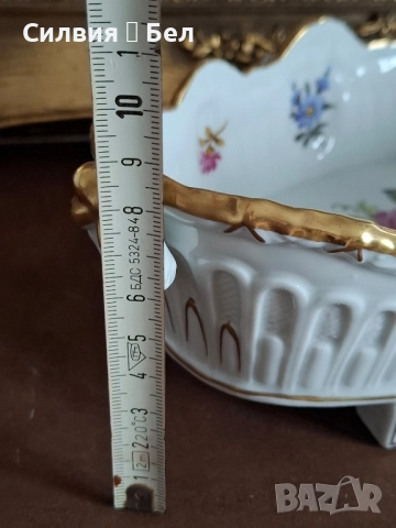 Красива декоративна купа, снимка 11 - Антикварни и старинни предмети - 51918512