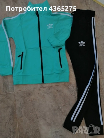 ❎🔝❤️Нов модел плътни дамски екипи❎ 3 цвята, с ципове на всички джобове, бродерия,3 цвята, снимка 2 - Спортни екипи - 51657980