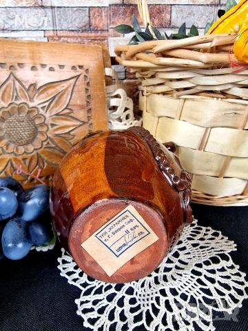 Българска керамична стомна , снимка 4 - Антикварни и старинни предмети - 53950938