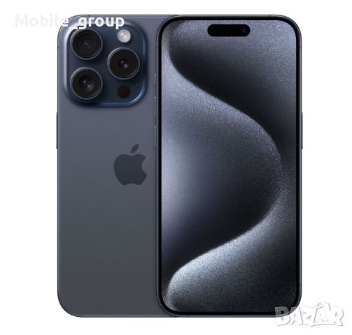 #iPhone 15 Pro 128GB Black Titanium / Blue Titanium / Natural Titanium / White Titanium, нов, снимка 2 - Apple iPhone - 46364049