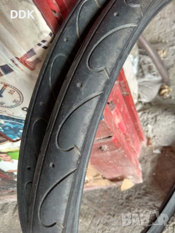 Гуми Вии Рубер за градско колело 26/1,90,с борд, снимка 3 - Части за велосипеди - 51729591