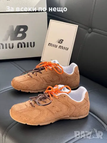 Miu Miu Дамски Маратонки👟Дамски Спортни Обувки Миу Миу - Налични Различни Цветове Код E217, снимка 4 - Маратонки - 50411361