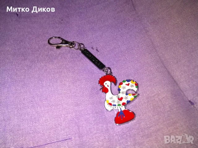 Galo de Barcelos keychain Portugal ключодържател нов символа  на Португалия петела Гало емайл, снимка 2 - Колекции - 48512259