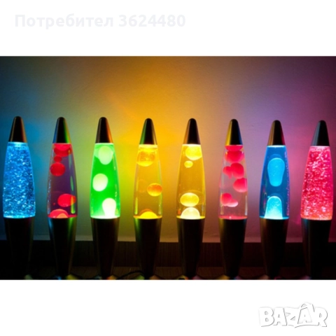 ЛАВА ГОЛЯМА НОЩНА ЛАМПА 2116, снимка 2 - Настолни лампи - 52650142