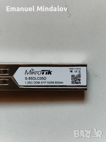 SFP Mikrotik S-85DLC05D , снимка 2 - Рутери - 50569949