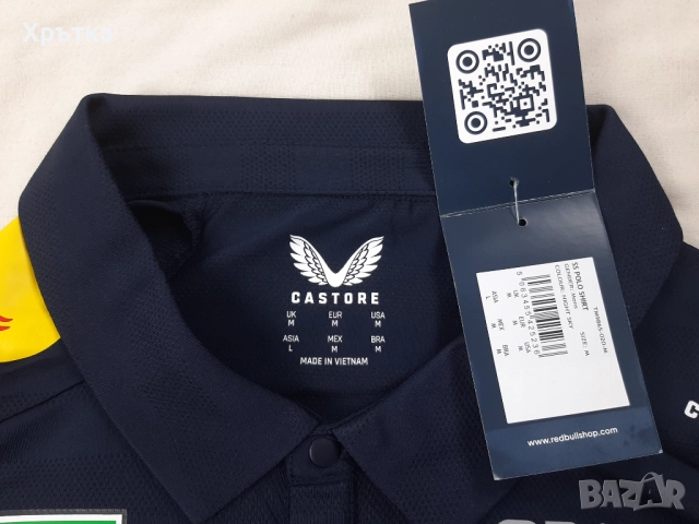 Red Bull Racing F1 Team Polo Shirt - Оригинална мъжка тениска с яка, снимка 11 - Тениски - 52727999