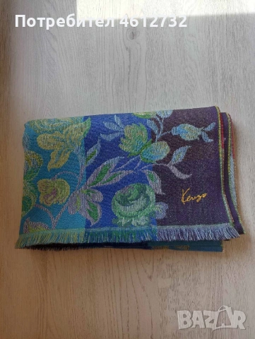 Дамски шал Kenzo, снимка 2 - Шалове - 53680348