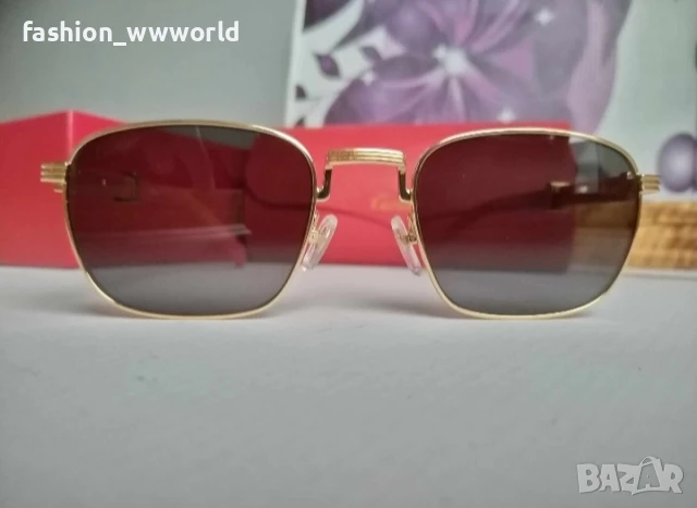 червени очила Cartier , снимка 8 - Слънчеви и диоптрични очила - 51321401