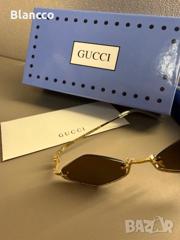 Слънчеви очила Гучи / нови и оригинални , снимка 3 - Слънчеви и диоптрични очила - 53892157