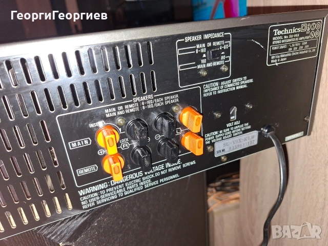 TECHNICS SU-V6X, снимка 7 - Ресийвъри, усилватели, смесителни пултове - 53446020