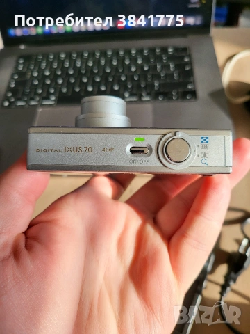 Canon Ixus 70 в добро състояние , снимка 3 - Фотоапарати - 53756329