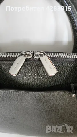 HUGO BOSS  бизнес чанта за лаптоп , снимка 4 - Чанти - 50298360