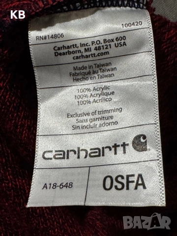 Зимна шапка Carhartt., снимка 2 - Шапки - 52236340