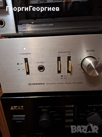 PIONEER SA-408, снимка 4 - Ресийвъри, усилватели, смесителни пултове - 51725157