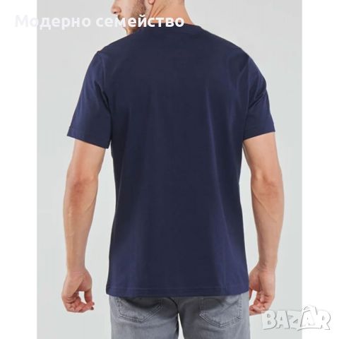 Мъжка тениска reebok identity big logo tee blue, снимка 2 - Тениски - 46751772