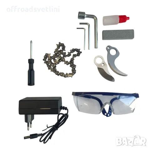 3в1 Акумулаторна Лозарска Ножица и Трион Омасляване телескопичен прът, снимка 10 - Други инструменти - 49979238