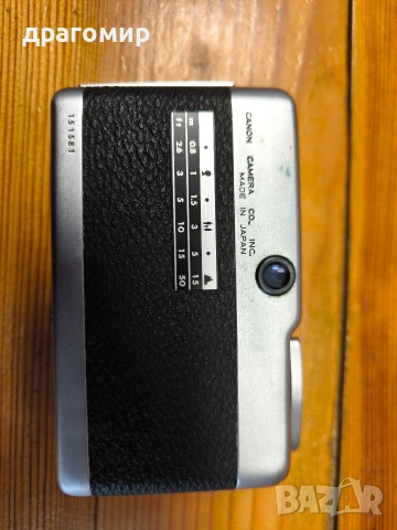 Canon Demi Silver 35 mm Half Frame FILM Camera JAPAN , снимка 5 - Фотоапарати - 53766942