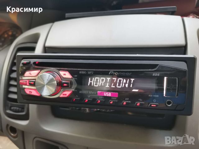 CD плеър Pioneer DEH-140UB, снимка 2 - Аксесоари и консумативи - 46653890