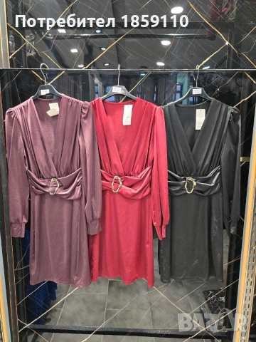 дамска рокля , снимка 3 - Рокли - 52647022