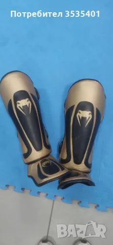 Venum протектори за крака - кикбокс, муай тай - shin guard XL, снимка 1 - Спортна екипировка - 49386686